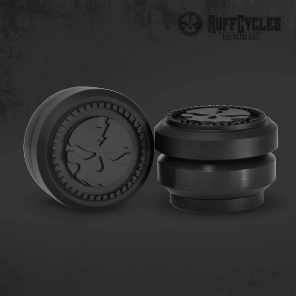 Ruff Cycles Straight Fork Caps - Black