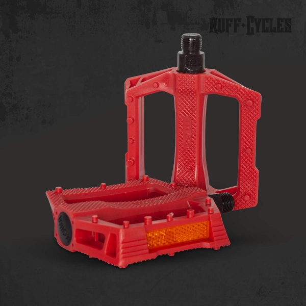 RUFF CYCLES Pedals Lil Buddy 9/16 - Red