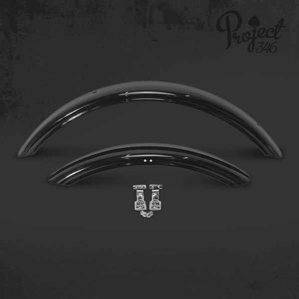 Ruff Cycles - Project 346 Basman Classic Fender Set Short Black