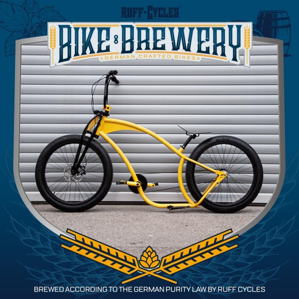 Ruff Cycles Bike Brewery - Custom Bike - yALEllow - Hard Time