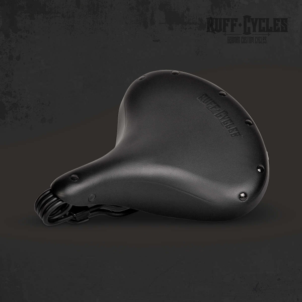 Ruff Cycles - Leather Seat Wrangler Black