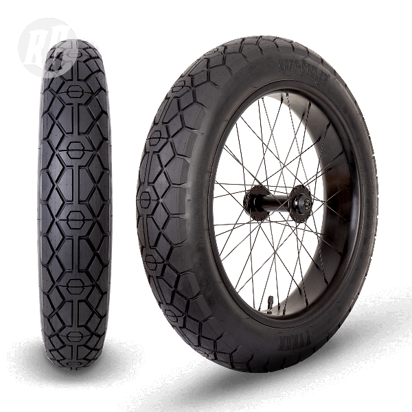 Tire Tyron 20"x4.0 Black - Ruff Cycles