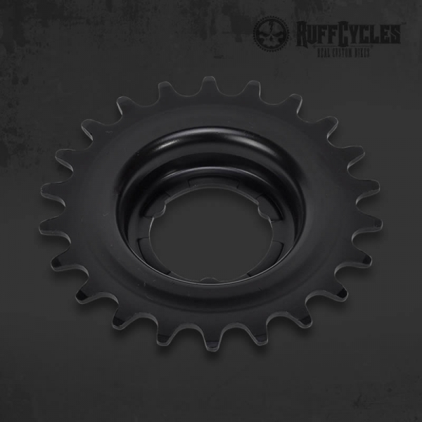 Ruff Cycles Offset Sprocket 22T 10mm - Black