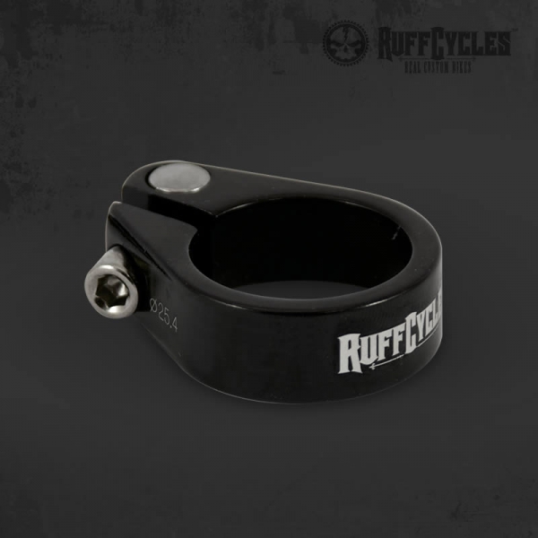 Ruff Cycles Seat Post Clamp Black (25.4mm)