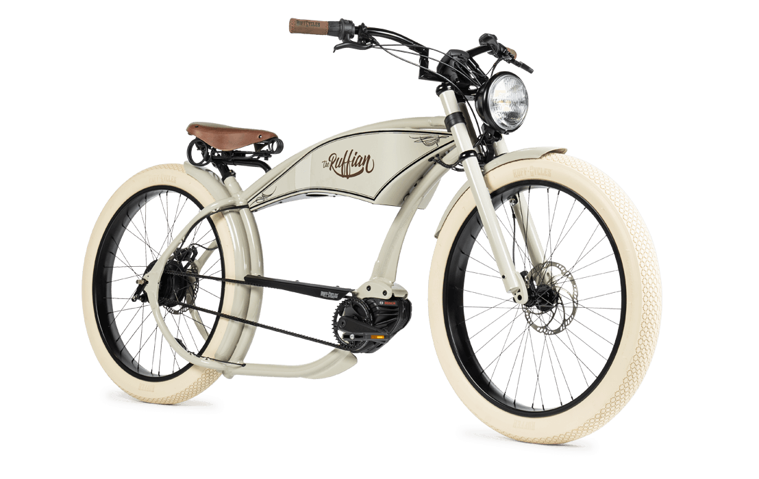 Vélo électrique style moto The Ruffian : moteur et batterie Bosch